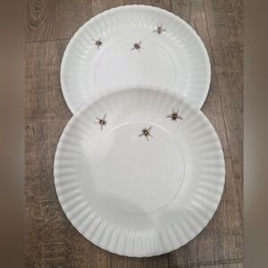 One Hundred 80 Degrees Set Of 2 Melamine Plates